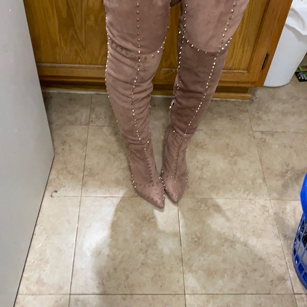 Studded boots